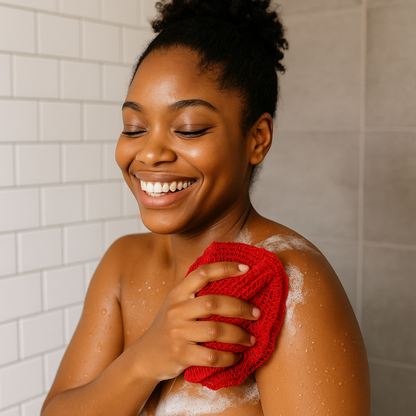 African Exfoliating Net Sponge